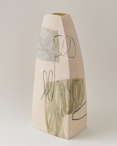 Tapered Vessel, narrow by Louise McNiff - alternative image