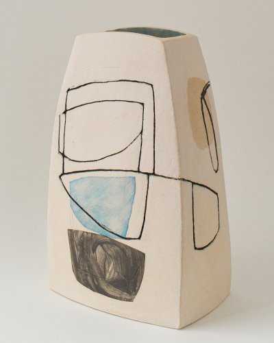 Tapered Vessel, tall by Louise McNiff - alternative image