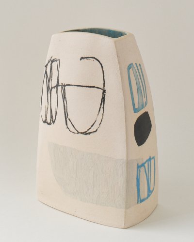 Tapered Vessel, tall by Louise McNiff - alternative image