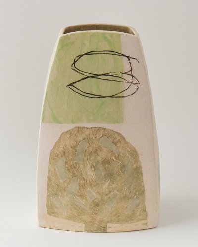 Tapered Vessel, tall by Louise McNiff - alternative image