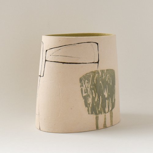 Tapered Oval Vessel by Louise McNiff - alternative image