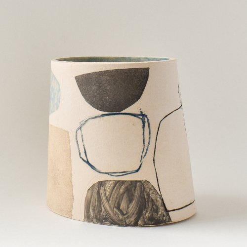 Tapered Oval Vessel by Louise McNiff - alternative image