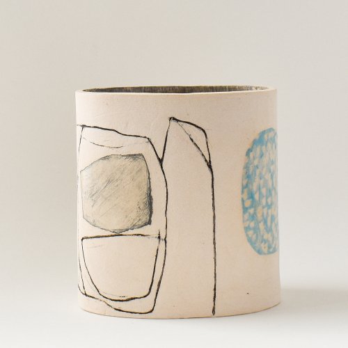 Narrow Oval Vessel, medium by Louise McNiff - alternative image