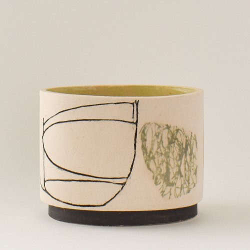 Oval Vessel, small by Louise McNiff - alternative image