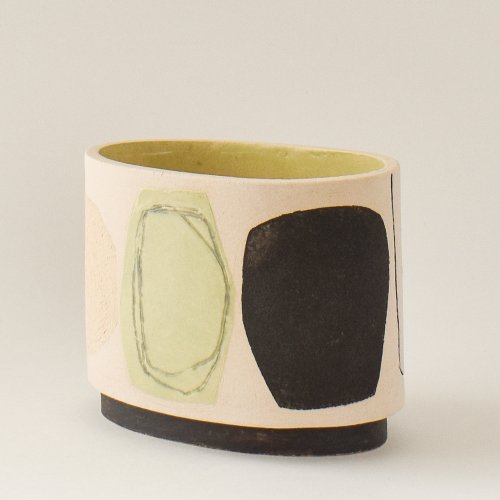 Oval Vessel, small by Louise McNiff - alternative image