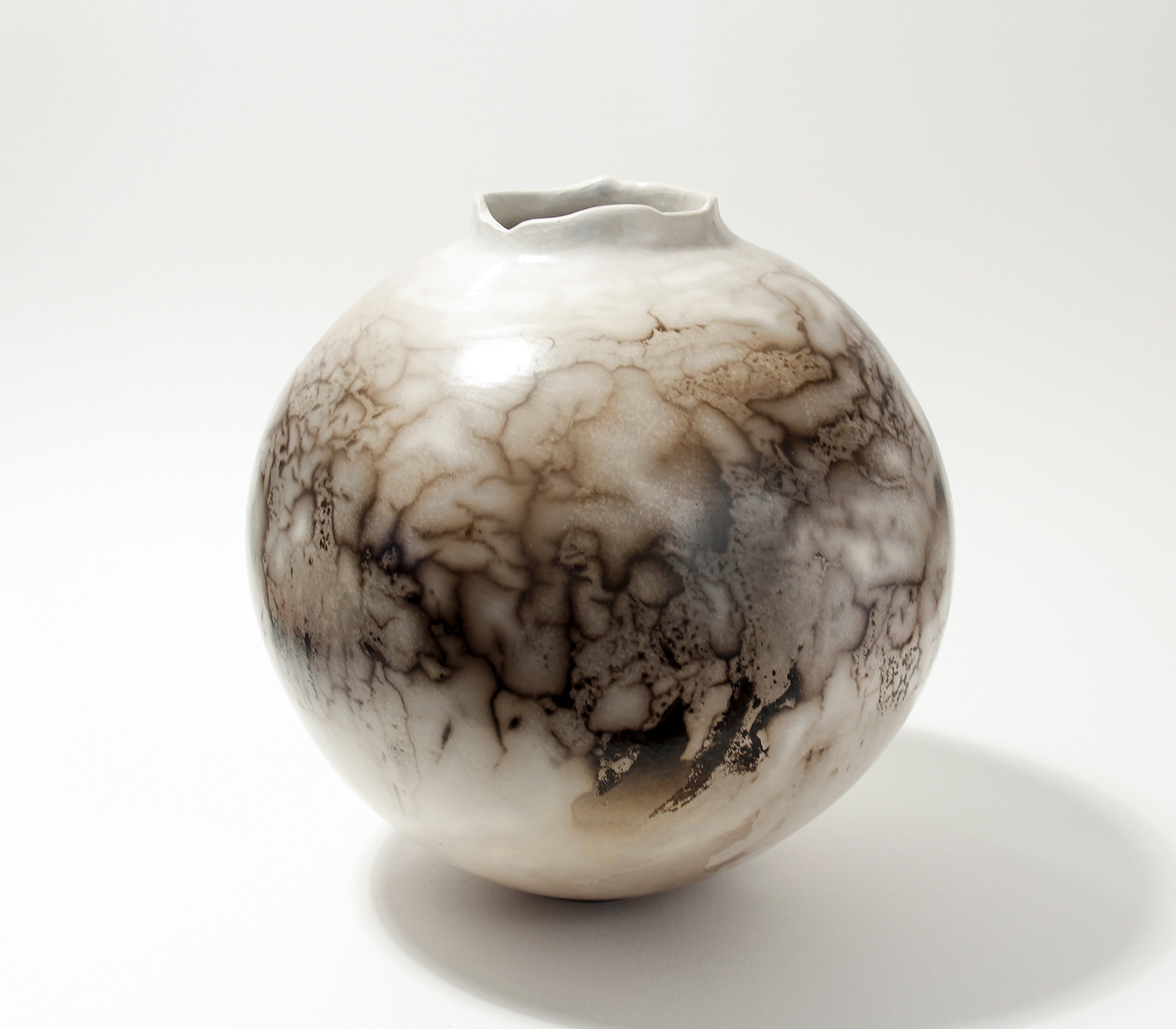 Moon Jar, medium by Moira Goodall