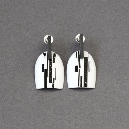 Bar Stud Earrings