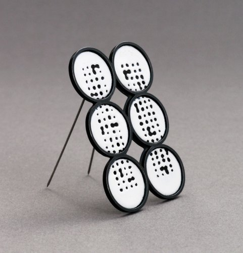 Dot Marked Brooch