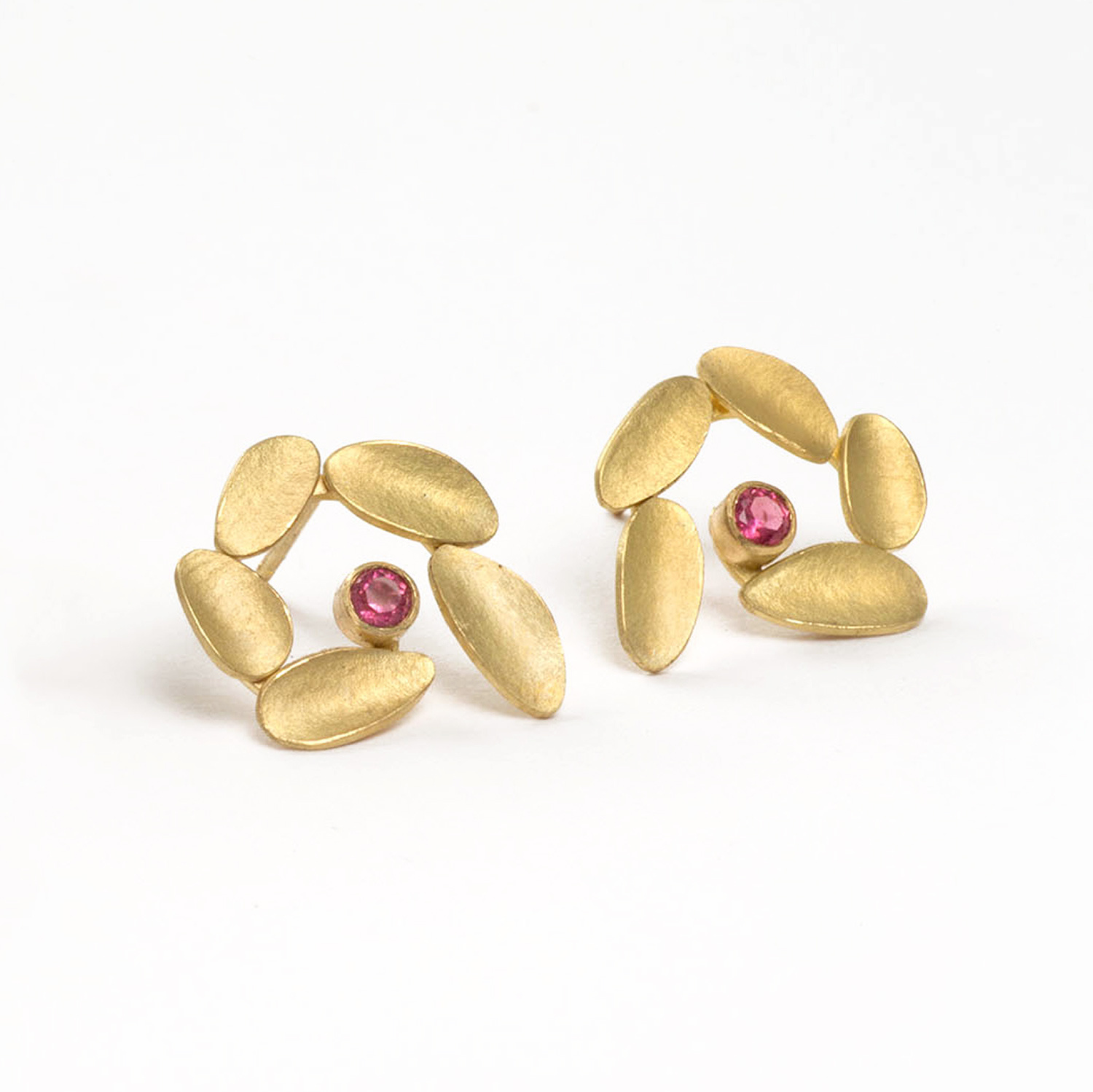 Wreath Earrings by Catherine Mannheim