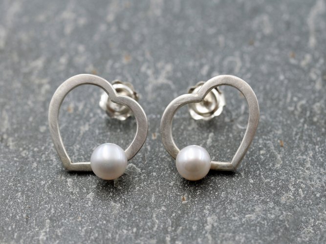 Heart Earrings, small