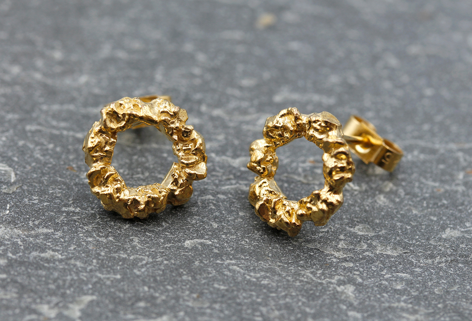 Earrings by Nobuko Okumura