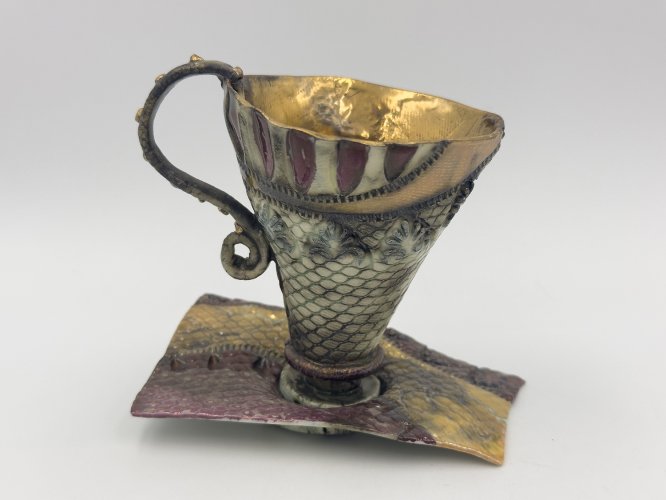 Cup & Saucer by Pam Schomberg - alternative image