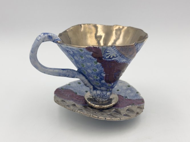 Cup & Saucer by Pam Schomberg - alternative image