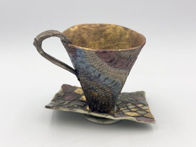 Cup & Saucer by Pam Schomberg - alternative image