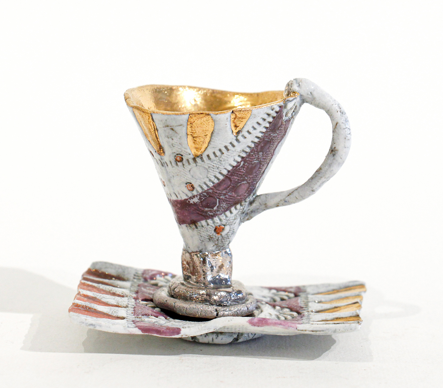 Cup & Saucer by Pam Schomberg