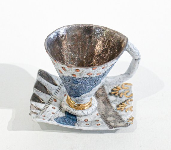 Cup & Saucer by Pam Schomberg - alternative image