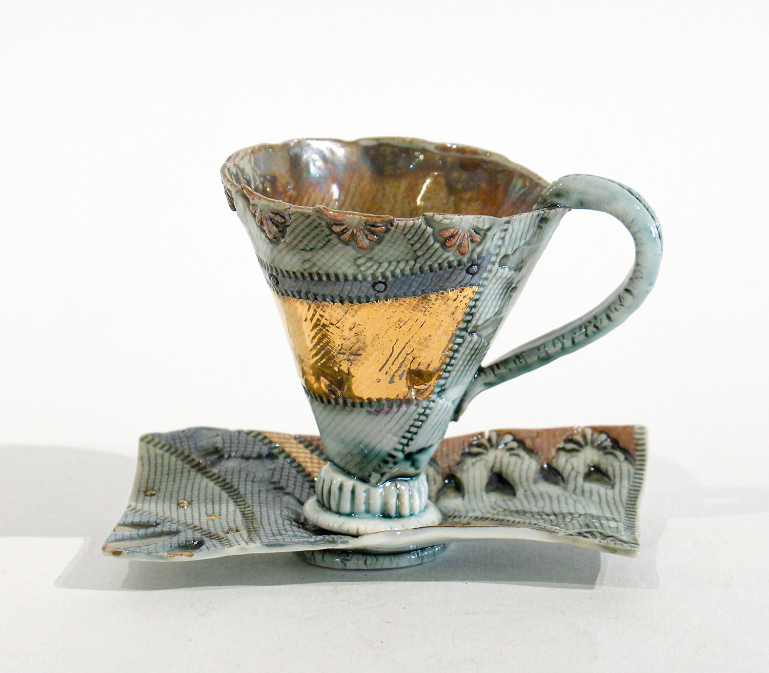 Cup & Saucer by Pam Schomberg