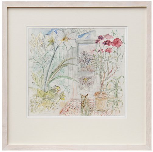 Amaryllis and Pelargonium by Richard Bawden - alternative image