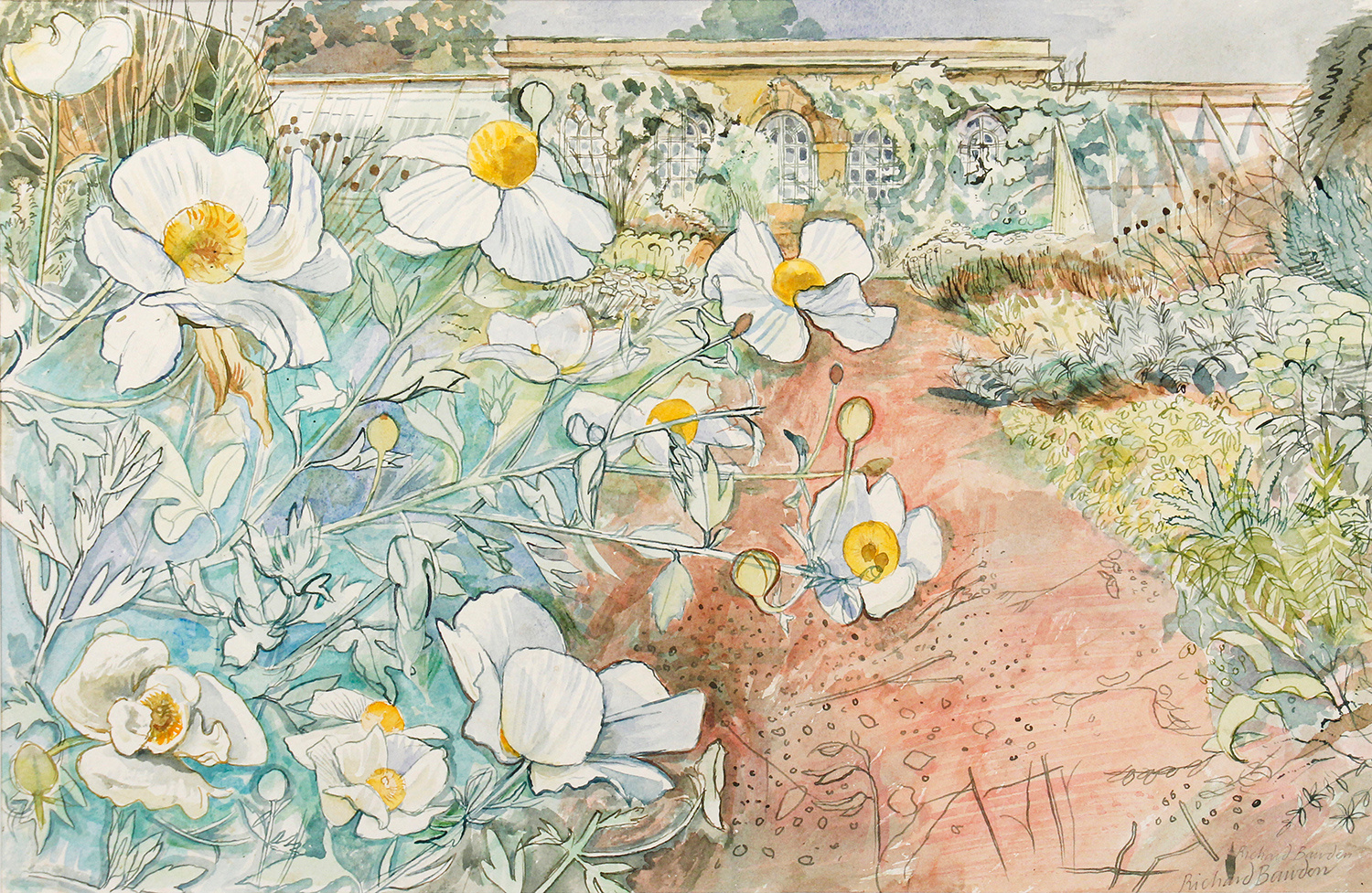 Tree Poppy at Norton Conyers by Richard Bawden