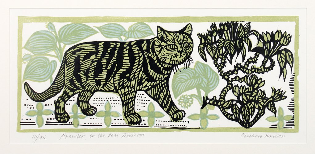 Prowler in the Pear Blossom by Richard Bawden - alternative image