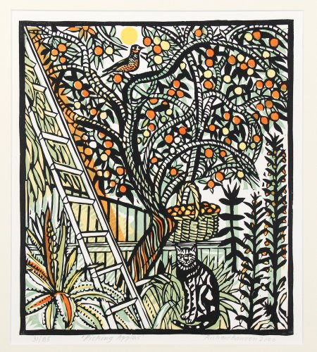 Picking Apples by Richard Bawden - alternative image