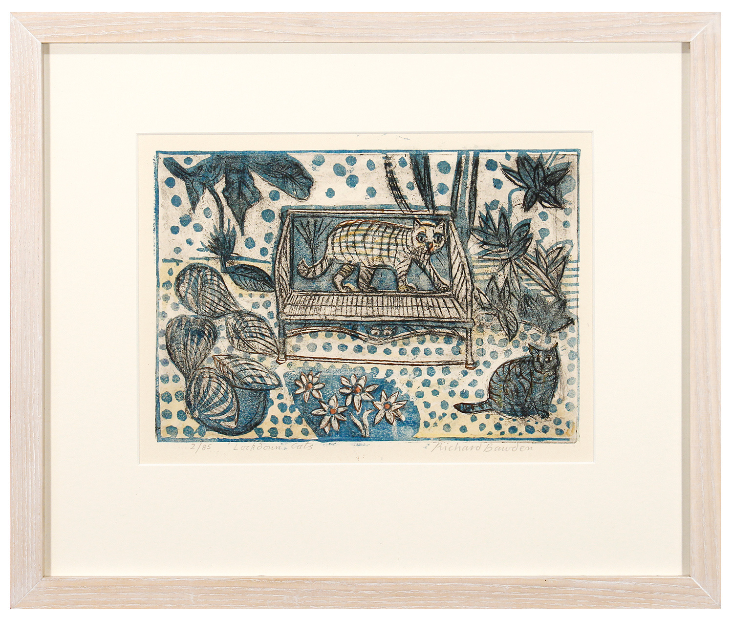 Lockdown Cats by Richard Bawden