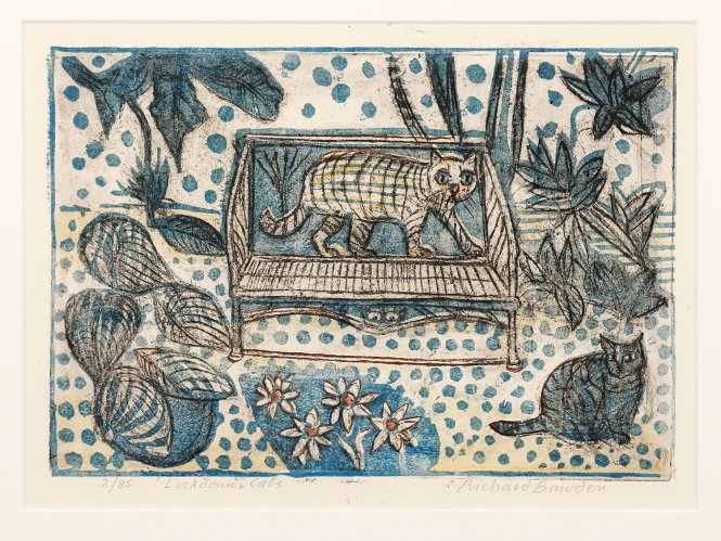 Lockdown Cats by Richard Bawden - alternative image