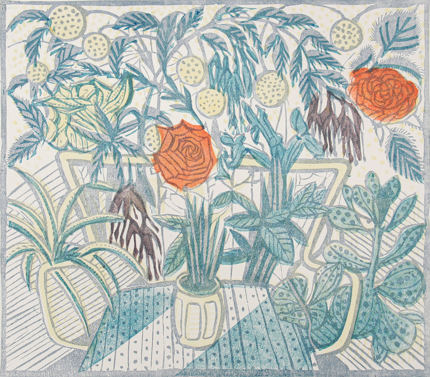 Lockdown Garden by Richard Bawden