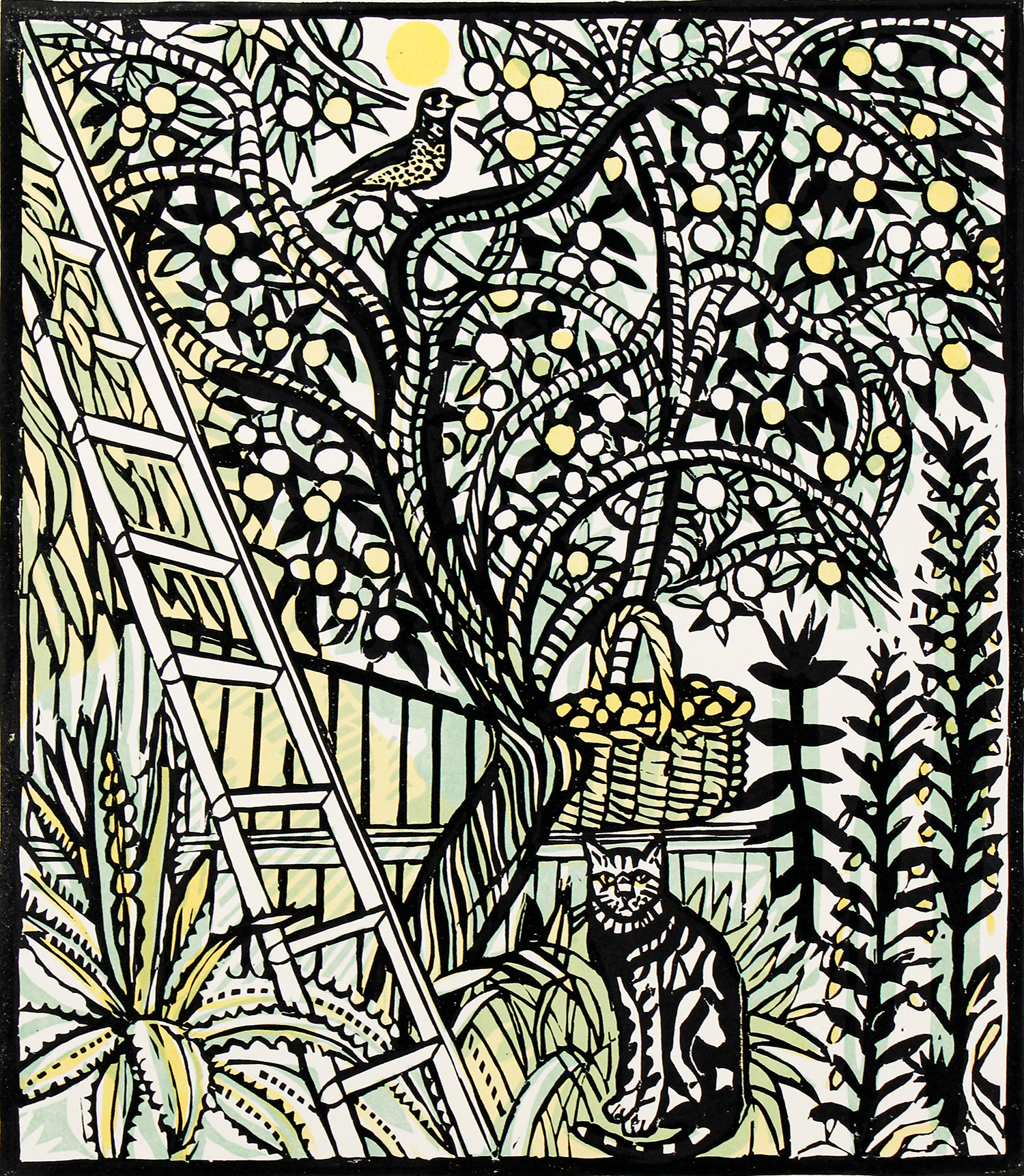 Picking Apples by Richard Bawden