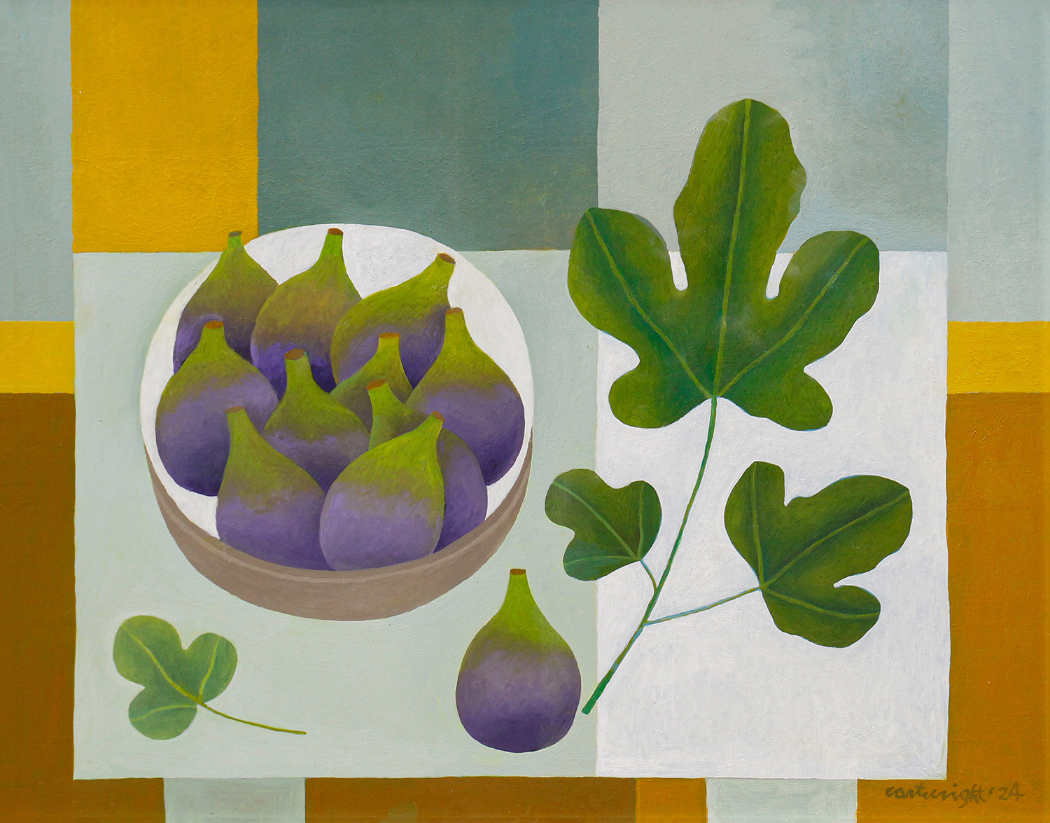 Still Life with Figs by Reg Cartwright