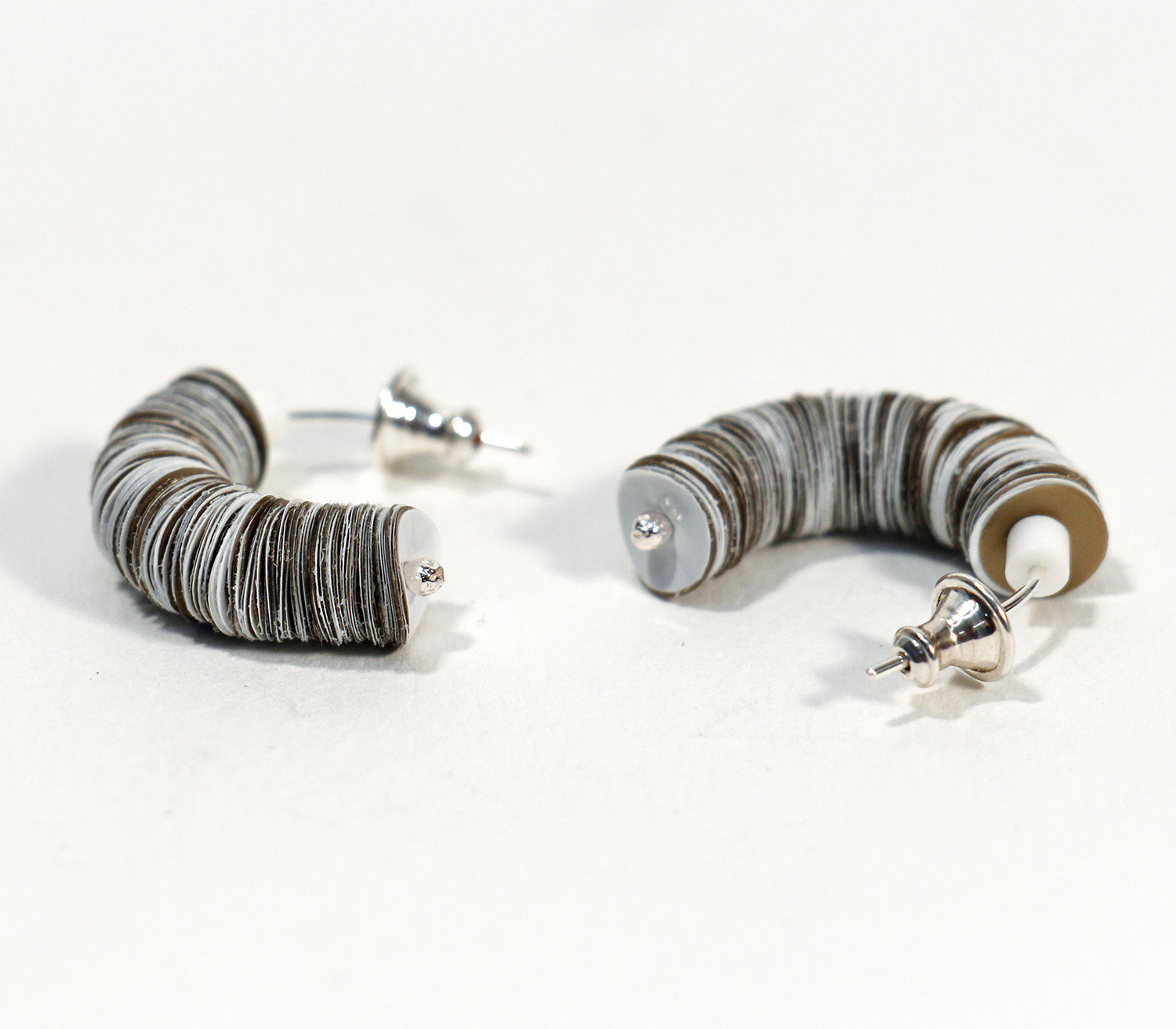 Half Hoop Earrings by Rachel Darbourne