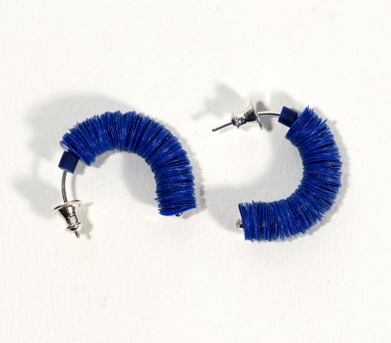 Half Hoop Earrings by Rachel Darbourne - alternative image