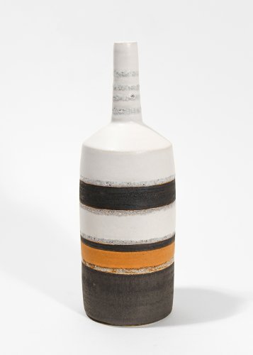 White/Black & Orange Bottle by Rosalie Dodds - alternative image