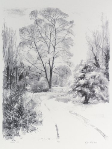 Winter Trees by Richard Sell - alternative image