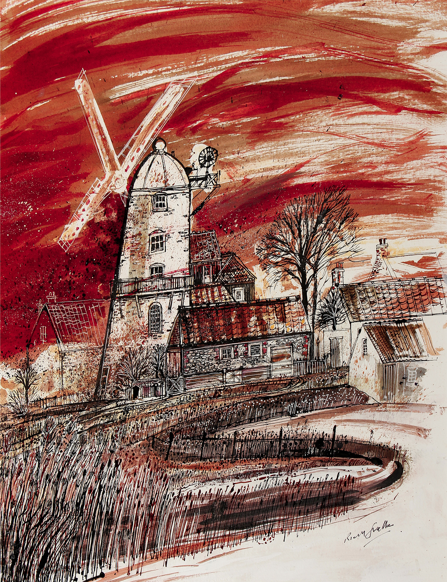 Cley Mill by Richard Swallow