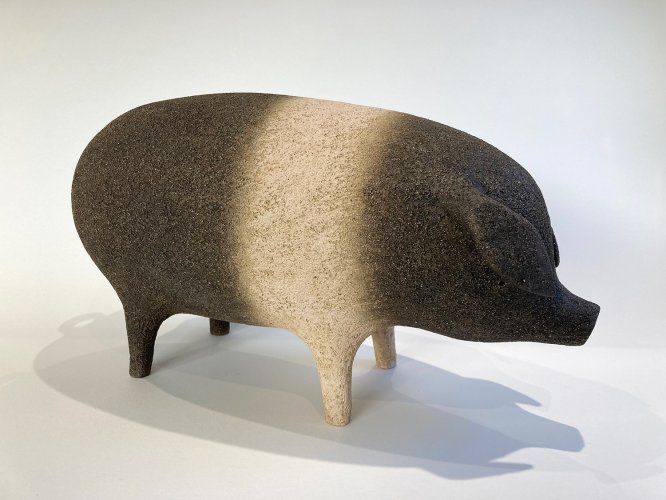 Saddleback Pig ii by Russell Wilson - alternative image