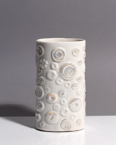 Buttons Oval Vase by Sarah Grove - alternative image