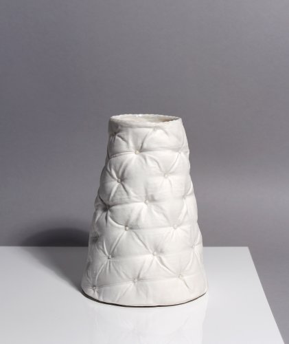 Silk Padding Conical Vase by Sarah Grove - alternative image