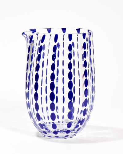 Spotty Jug, blue