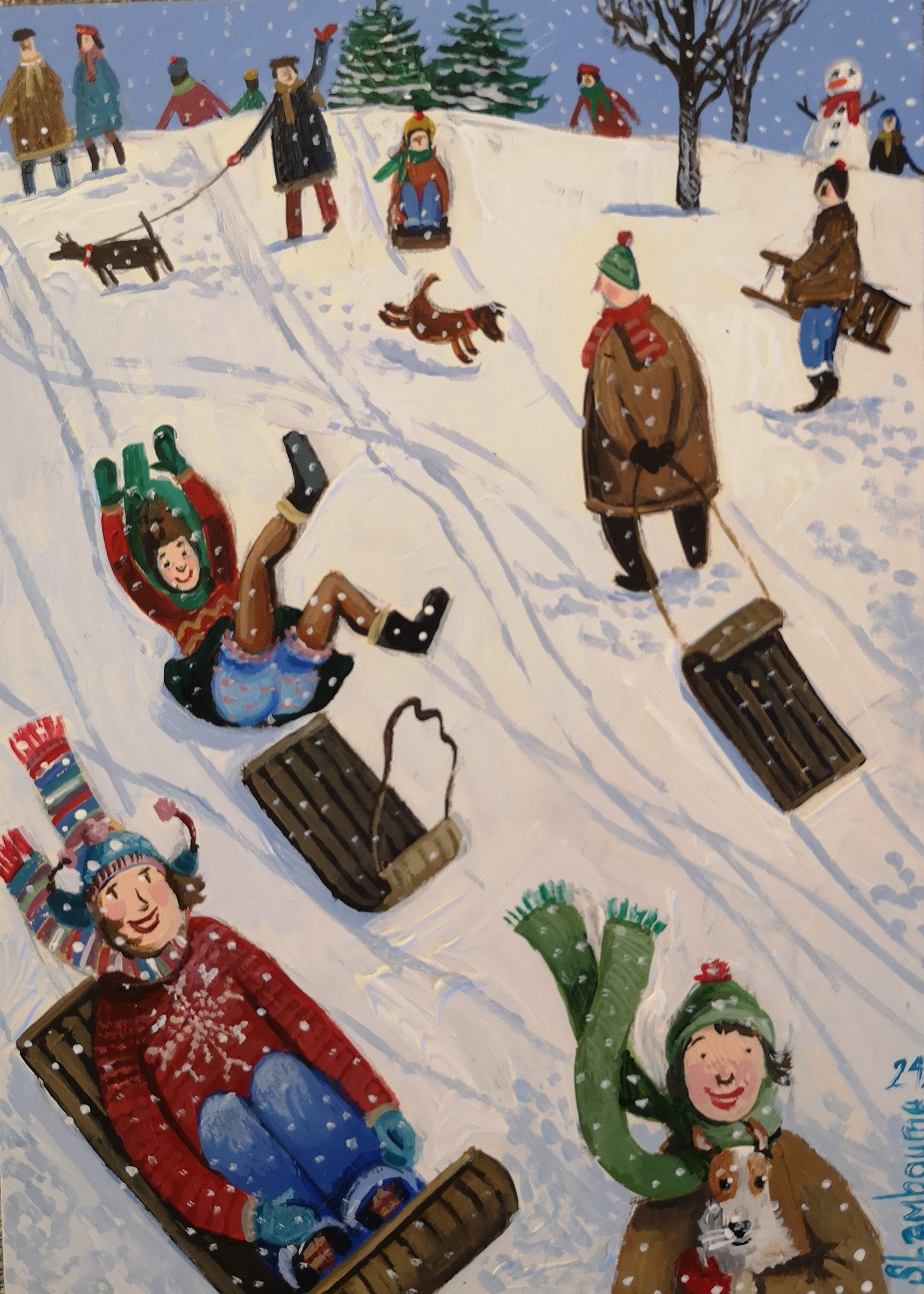 A Snow Day by Stephanie Lambourne