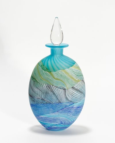 Spring Tides Flat Stoppered Bottle by Thomas Petit - alternative image