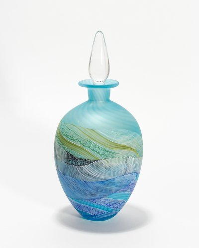 Spring Tides Round Stoppered Bottle