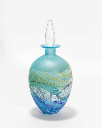 Spring Tides Round Stoppered Bottle by Thomas Petit - alternative image