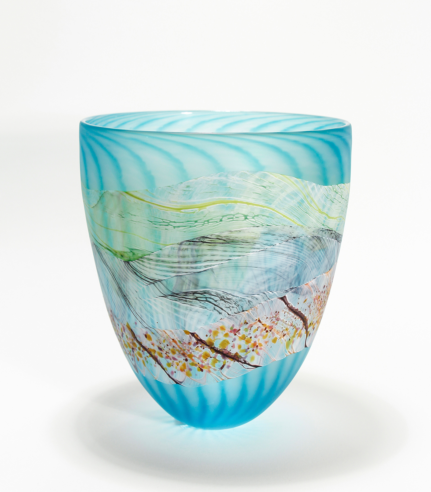 Flint Bowl, medium by Thomas Petit