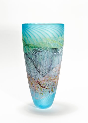 Flint Tall Vase, medium by Thomas Petit - alternative image