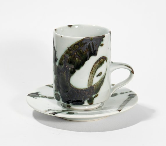 Cup & Saucer - Splash by Tricia Thom - alternative image