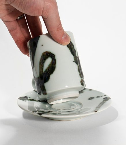 Cup & Saucer - Splash by Tricia Thom - alternative image