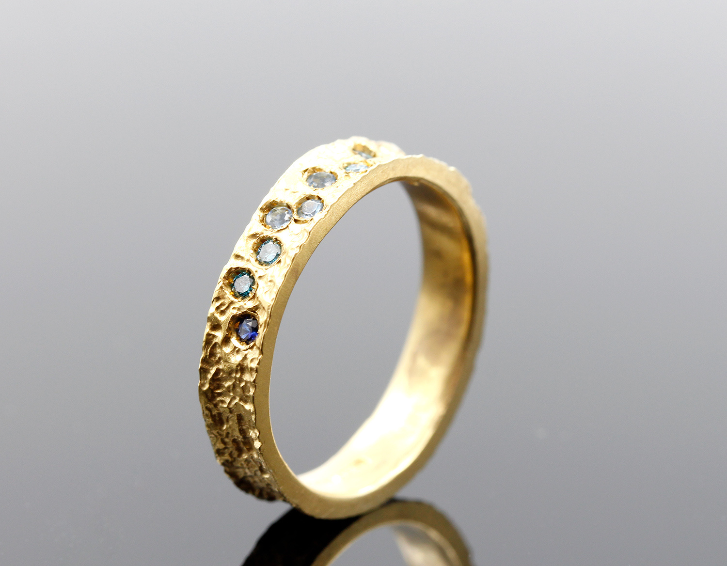 Etched Ring - Mordicum Collection by Susi Hines