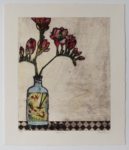 Freesias by Vicky Oldfield - alternative image