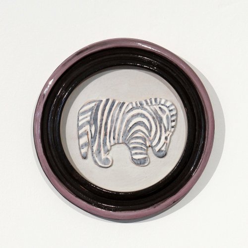 Zebra Wall Plate